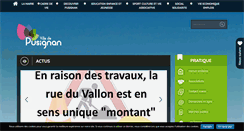 Desktop Screenshot of mairie-pusignan.fr